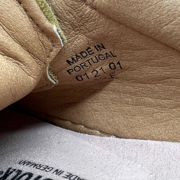 BIRKENSTOCK Bend Low Top Sneaker Womens 40 Khaki Tan Narrow Suede Lace Up - Picture 7 of 13